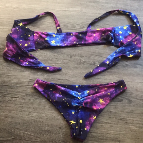 Galaxy Tie Top Bikini - Picture 6 of 7